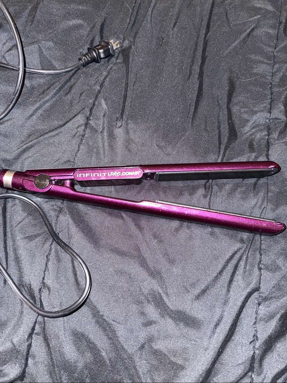 InfinitiPRO by Conair Purple Ceramic Hair Straightener